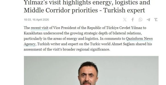 Cumhurbaşkanı Yardımcısı Cevdet Yılmaz’ın Kazakistan’a gerçekleştirdiği çalışma ziyareti