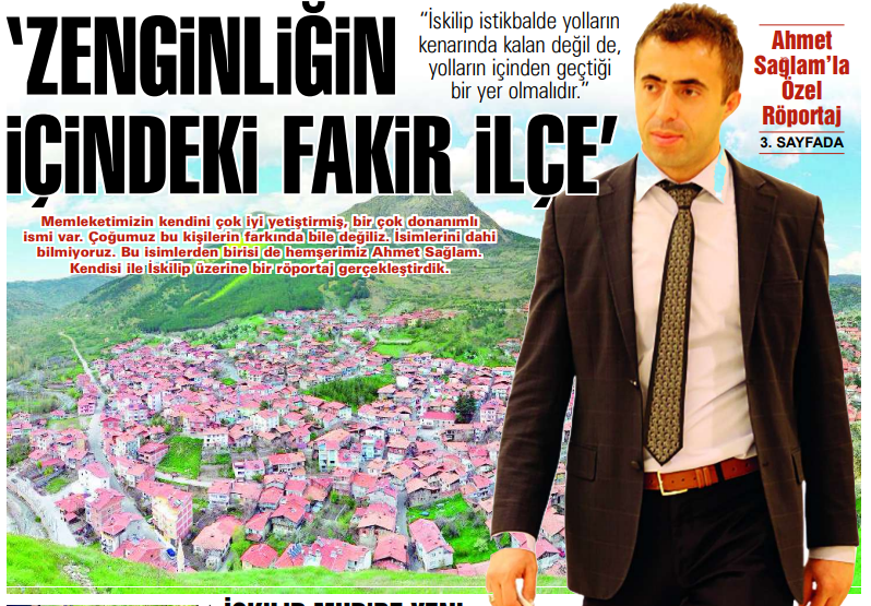 İskilip, zenginliğin içindeki fakir ilçe.